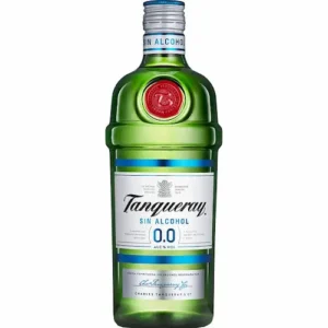 Botella de Tanqueray